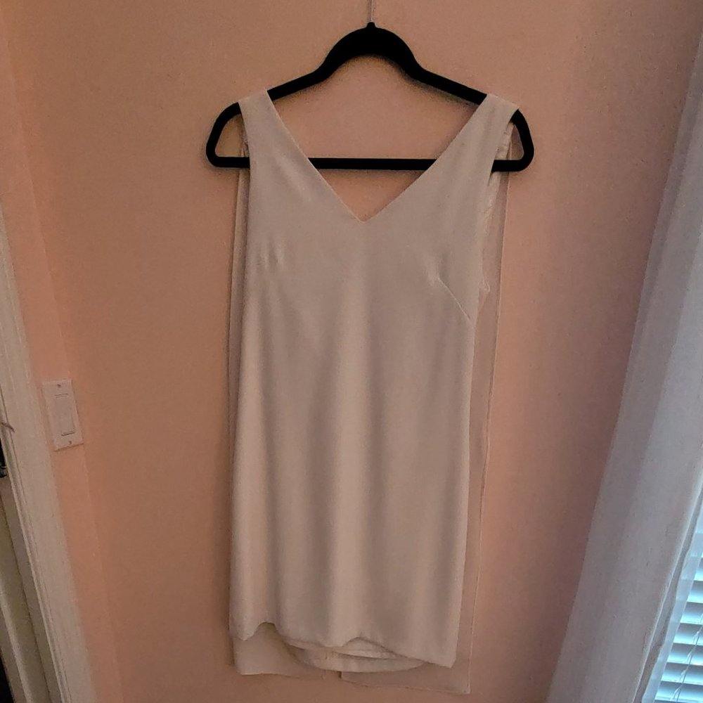 White dress with flow